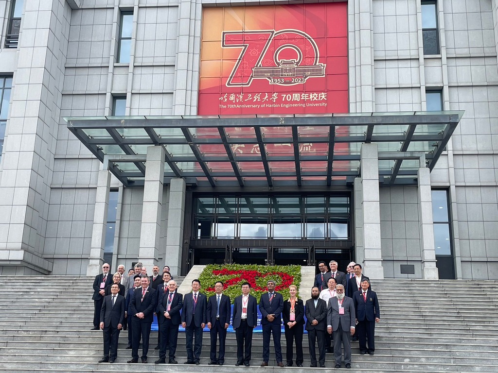 คณบดี คณะวิศวกรรมศาสตร์ ม.มหิดล เข้าร่วมพิธีเปิดงาน “70th Anniversary of Harbin Engineering University” ณ สาธารณรัฐประชาชนจีน