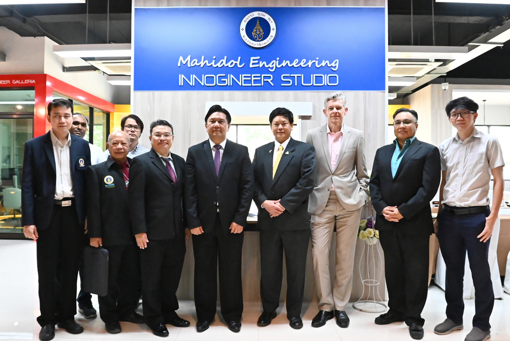  คณะวิศวกรรมศาสตร์ ม.มหิดล ให้การต้อนรับทีมนักวิจัยจาก University of Southern California ในโอกาสประชุมเจรจาความร่วมมือทางวิชาการ และเข้าเยี่ยมชมห้องปฏิบัติการของคณะวิศวกรรมศาสตร์
