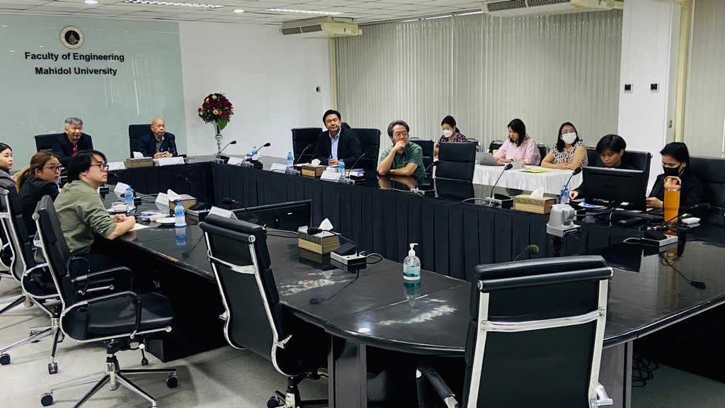 The Faculty of Engineering, Mahidol University welcomed committee members of the MU AUN-QA Assessment 2023.
