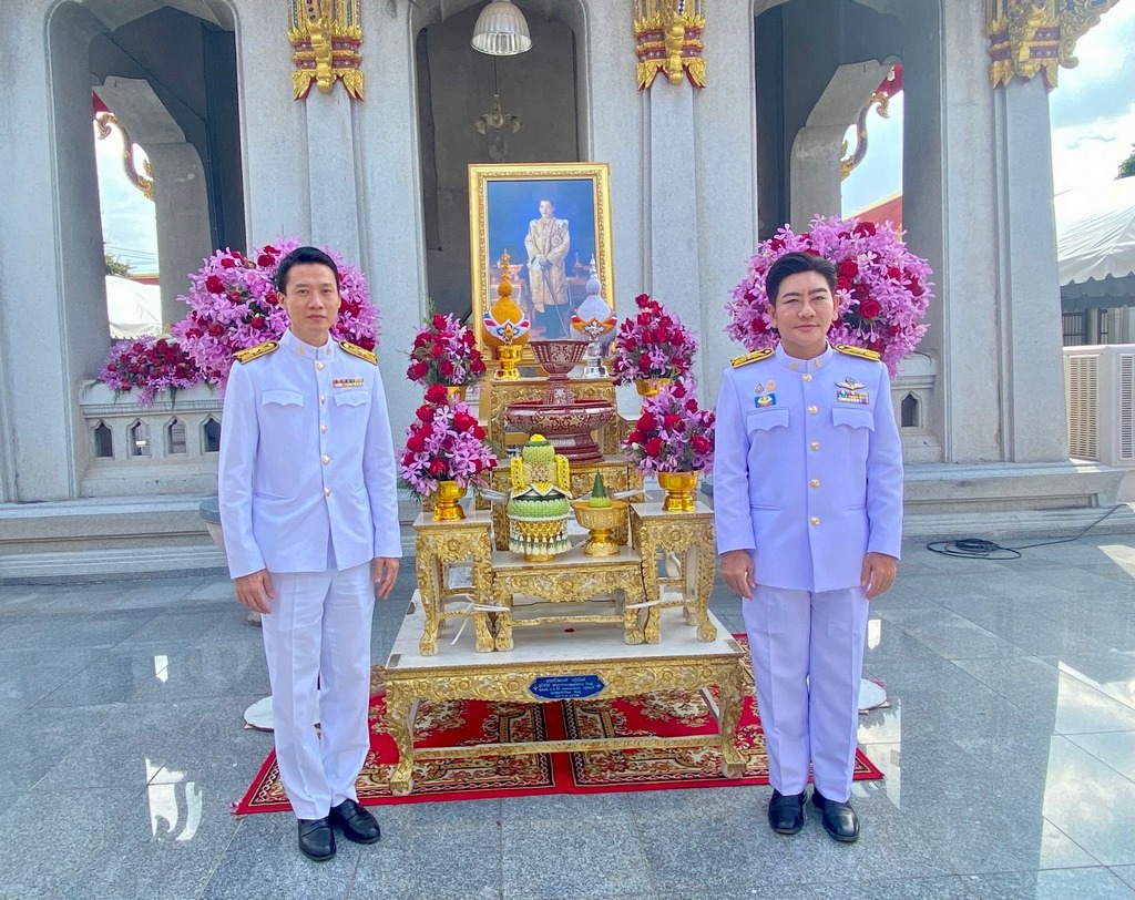 The Faculty of Engineering participated in presenting the royal Kathin robe of Mahidol University at Wat Nuannoradit.