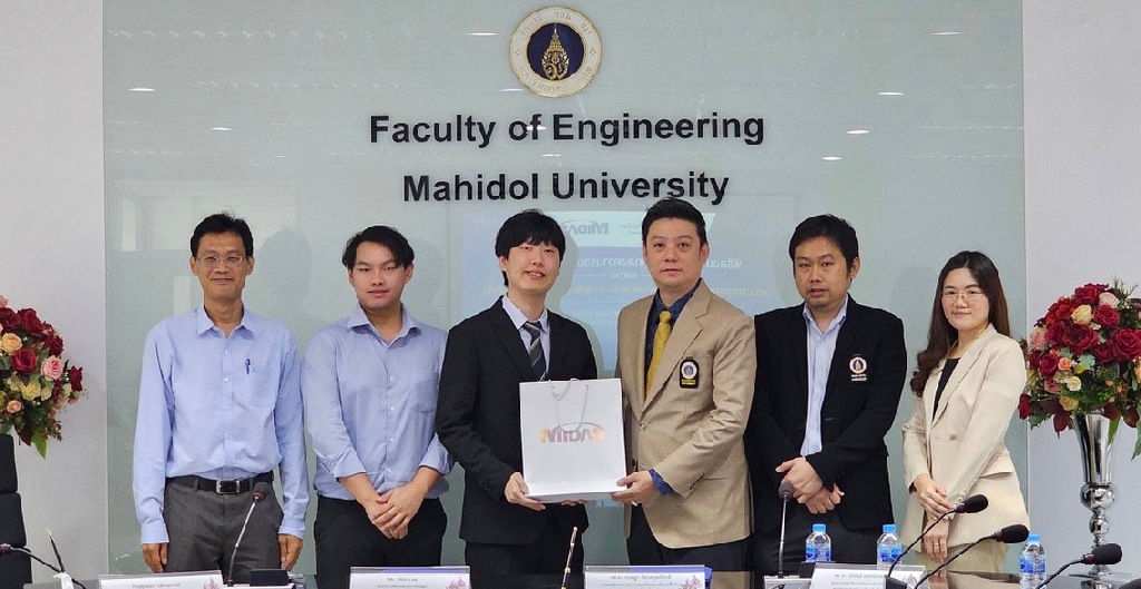 Signing Ceremony of the Memorandum of Understanding Between the Faculty of Engineering and MIDAS Information Technology Co., Ltd.