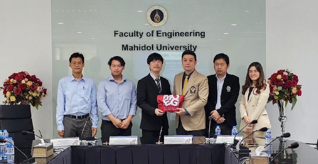 Signing Ceremony of the Memorandum of Understanding Between the Faculty of Engineering and MIDAS Information Technology Co., Ltd.