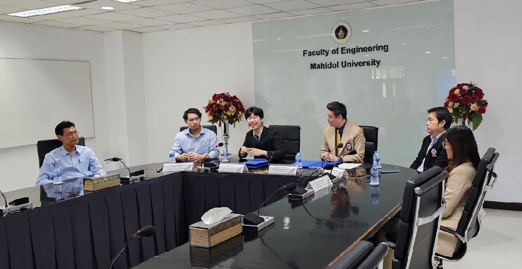 Signing Ceremony of the Memorandum of Understanding Between the Faculty of Engineering and MIDAS Information Technology Co., Ltd.
