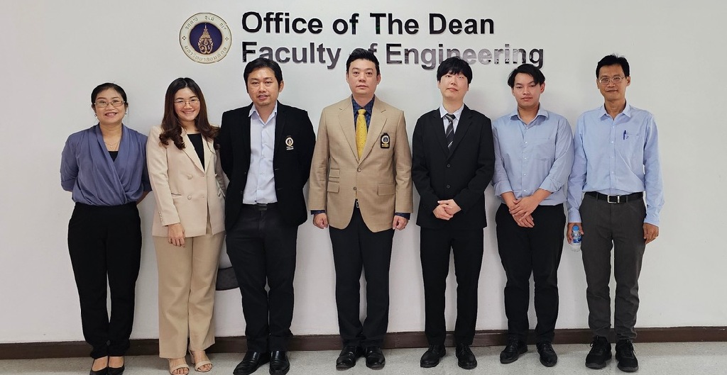 Signing Ceremony of the Memorandum of Understanding Between the Faculty of Engineering and MIDAS Information Technology Co., Ltd.