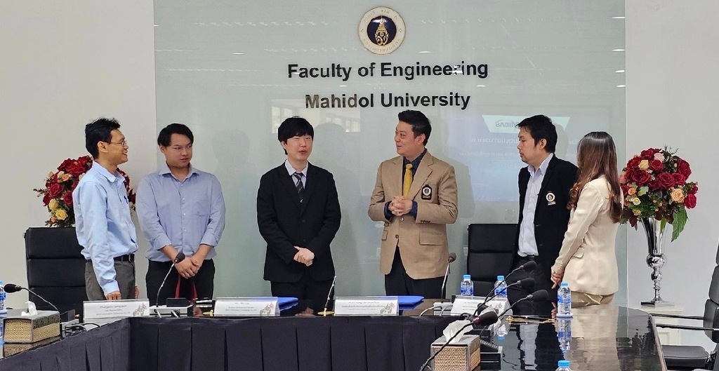 Signing Ceremony of the Memorandum of Understanding Between the Faculty of Engineering and MIDAS Information Technology Co., Ltd.