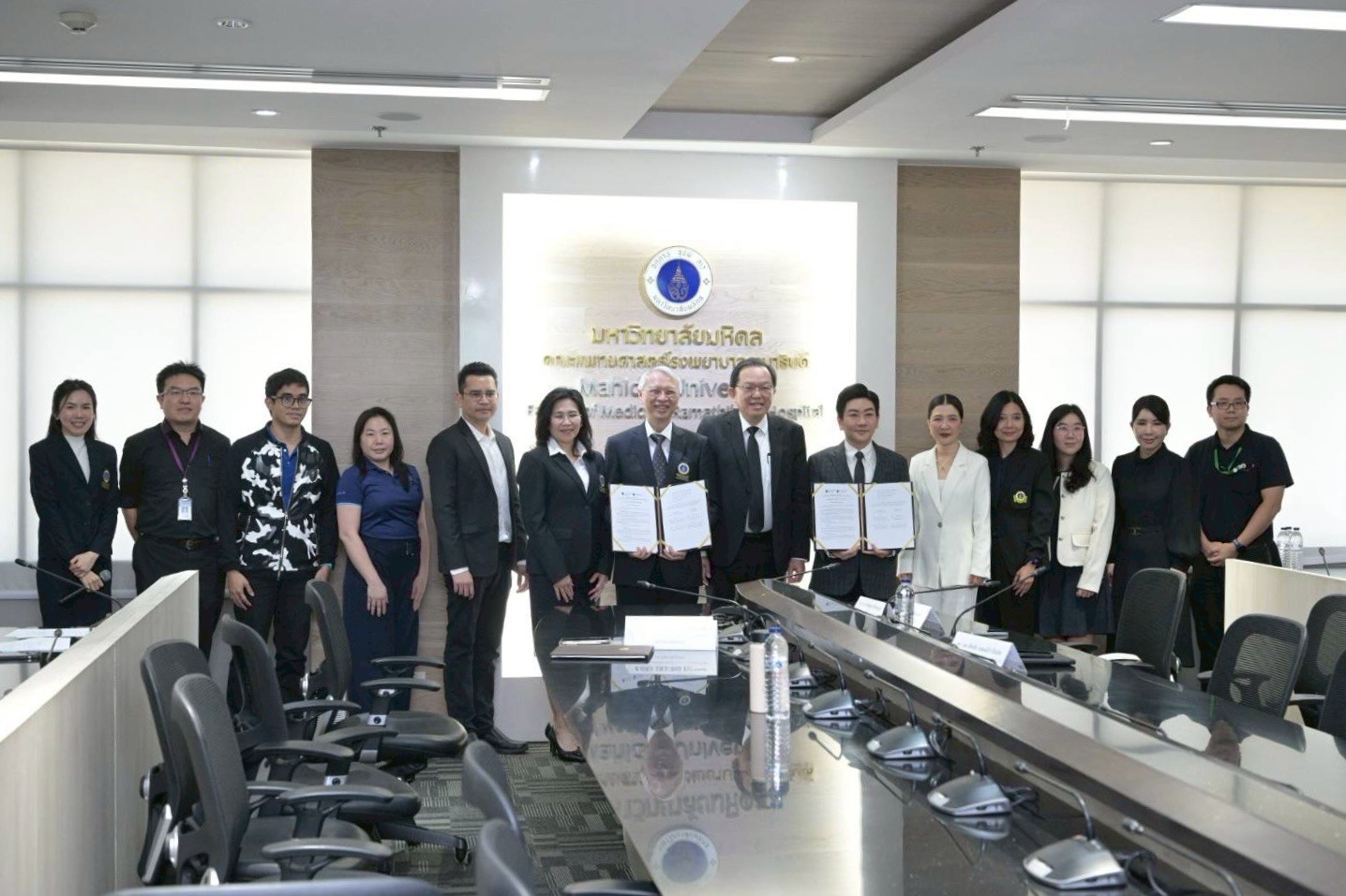Mahidol Engineering and Faculty of Medicine Ramathibodi Hospital Sign MOU to Advance Hospital Logistics and the Yothi Medical Innovation District
